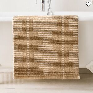 West Elm Riad bath mat never used! 20x34